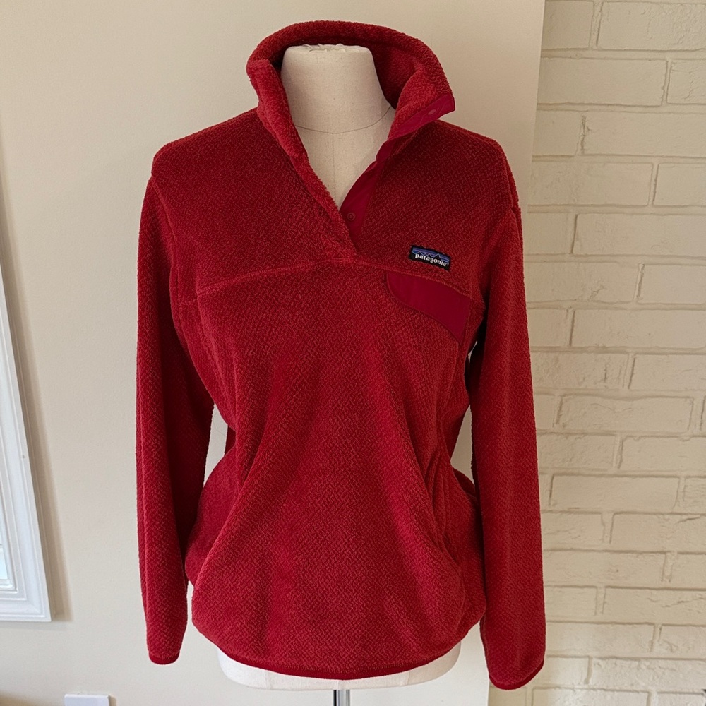 Patagonia Red Fleece Jacket size L